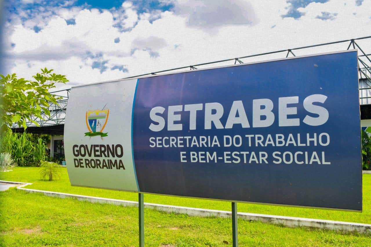 Governo de Roraima abre processo seletivo com salários de até R$ 6,8 mil para atuação em áreas indígenas 1 Fachada da Secretaria de Trabalho e Bem-Estar Social de Roraima