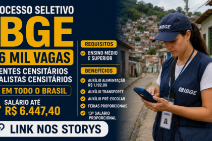 Processo Seletivo IBGE 36 Mil Vagas 2026: Dois Editais Abertos com Salários de até R$ 6,4 Mil 7 processo seletivo IBGE 36 mil vagas 2026 editais abertos