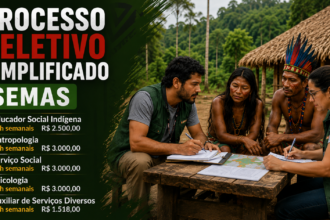 Processo Seletivo SEMAS Terra Indígena Yanomami 2026 em Mucajaí