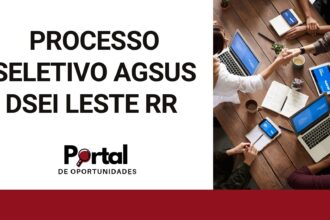 Processo Seletivo AgSUS DSEI Leste de Roraima 2026: vagas, salários e inscrições 6 Processo Seletivo AgSUS DSEI Leste de Roraima 2026