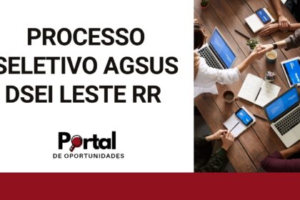 Processo Seletivo AgSUS DSEI Leste de Roraima 2026: vagas, salários e inscrições 10 Processo Seletivo AgSUS DSEI Leste de Roraima 2026